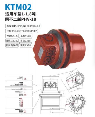 KTM02 ทราเวล มอเตอร์ NACHI PHV-1B
